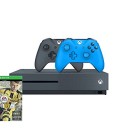 Amazon.de: Xbox One S 500GB Konsole (Grau) – FIFA 17 Special Edition Bundle (exklusiv bei Amazon.de) + Xbox Wireless Controller (blau) für 249€