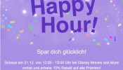 Disney Movies and More: Happy Hour am 31.12.2016 und neue Prämien