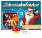 Müller.de: Adventskalender Tag 13 – WWE2k17 [Xbox One/PS4] für je 30€