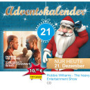 Müller Adventskalender Tag 21: Robbie Williams The Heavy Entertainment Show (CD) für 10€