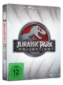 MediaMarkt.de: Gönn Dir Dienstag mit Jurassic Park Collection 1-4 Steelbook [Blu-ray] für 19€ inkl. VSK