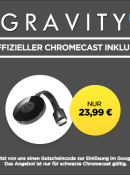 Wuaki.tv: Google Chromecast + Gravity [HD] (Stream) für 23,99€ inkl. VSK