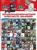 MediaMarkt.de: Jetzt eine Konsole kaufen & 3 Games im Wert von 79€ dazu erhalten [On- & Offline]