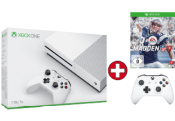 MediaMarkt.de: Gönn Dir Dienstag – MICROSOFT Xbox One S 1TB Konsole inkl. Madden NFL 17 und 2. Controller für 319€