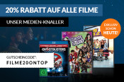 ReBuy.de: 20% Rabatt auf alle Filme bis 15.02.2017 (MBW 20€)