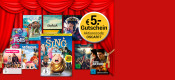 Weltbild.de: Oscarreif – 5€ Gutschein auf 10 aktuelle Film-Hits auf DVD oder Blu-ray