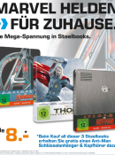 [Lokal] Saturn Dortmund City: Marvel Helden – Steelbooks für je 8€, z.B. Avengers – Age of Ultron [3D Blu-ray] – Limited Steelbook