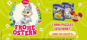 Disneymoviesandmore.de: Osteraktion 2017 – 2 Mini-Puzzle gratis bei Einlösung von zwei Codes