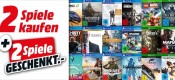 MediaMarkt.de: Oster Multimedia Prospekt u.a. 2 Spiele kaufen 2 Spiele geschenkt