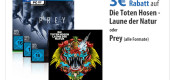 Müller: 3€ Rabatt auf PREY (Alle Formate) & Die Toten Hosen -Laune der Natur (CD) nur am 05.05.2017