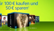 Amazon.de: Neue Aktionen u.a. Für 100 EUR kaufen, 50 EUR sparen (bis 18.06.17)