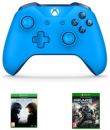 Game.co.uk: Xbox One Blue Wireless Controller with Halo 5 & Gear of War 4 für 65,04€ inkl. VSK