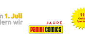 Paninishop.de: Panini feiert 20 Jahre Panini Comics mit bis zu 11 kostenlosen Comics