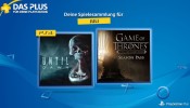 PSN Store: Eure PS Plus Spiele im Juli mit u.a. Until Dawn oder Game of Thrones – A Telltale Series