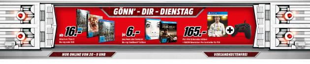 MediaMarkt.de: Gönn Dir Dienstag – Demonic (Steelbook) für 6€ und Angélique (Mediabook) für 8€