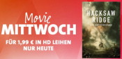 iTunes & Amazon.de: Movie Mittwoch – Hacksaw Ridge für 1,99€ in HD leihen