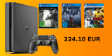 Saturn.de: Paypal Aktion – PlayStation 4 Slim 1TB + The Last Guardian + Prey Day One Edition + PES 2016 für 224,10€ inkl. VSK