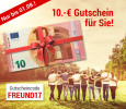 Weltbild.de: Zum Tag der Freundschaft – 10€ Gutschein für Sie! (gültig bis 01.08.17)