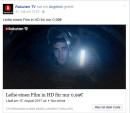 Rakuten.tv / Facebook: Beliebiger Film in HD für 0,99€ ausleihen (bis 15.08.17)