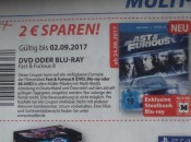 Müller: 2€ Rabatt Coupon auf F&F 8 alle Versionen (bis 02.09.17)