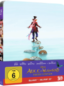 Media-Dealer.de: Alice im Wunderland: Hinter den Spiegeln (3D+2D) Steelbook [3D Blu-ray] [Limited Edition] für 13€ + VSK