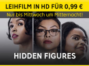 Rakuten.tv: Hidden Figures als Leihfilm in HD für 0,99€ (bis Mittwoch Mitternacht)