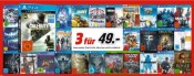 MediaMarkt.de: 3für49 & 3für79 auf ausgewählte Games [PS4, One & PC] + 2x PS4 Pro Konsolen für 598€