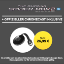 Rakuten.tv: Chromecast + The Amazing Spider-Man 2 Rise of Electro in HD als LEIHFILM für 26,99€