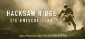 iTunes: Angebote für das Wochenende wie z.B. Hacksaw Ridge für 6,99€