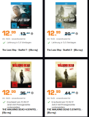 Saturn.de: Schocktober – The Walking Dead Staffel 4 & 5 und The Last Ship Staffel 1 & 2 für je 12,99€ inkl. VSK