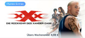 iTunes: Deals für das Wochenende, darunter „xXx – Die Rückkehr des Xander Cage“ für 6,99€