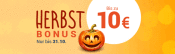 Momox.de: Bis zu 10€ Herbstbonus (bis 31.10.17)