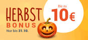 Momox.de: Bis zu 10€ Herbstbonus (bis 31.10.17)