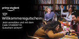 Amazon.de: 10€ Willkommensgutschein für Studenten (Aktion bis 15.12.2017)