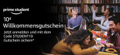 Amazon.de: 10€ Willkommensgutschein für Studenten (Aktion bis 15.12.2017)