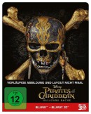 Thalia.de: Ihr Rabatt-Countdown: Nur heute: 17% Rabatt z.B. dann Fluch der Karibik 5 – Salazars Rache – 3D – Steelbook Edition für 24,89€ inkl. VSK