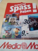 [Lokal] MediaMarkt Großraum Berlin: Spider – Man und Wonder Woman für 9€ und viele weitere Angebote!
