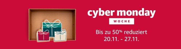 Amazon.de: Blitzangebote – Cyber Monday Woche (20.11.17)