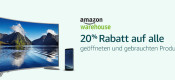 Amazon.de: 20% Extra-Rabatt auf alle Produkte von Amazon Warehouse Deals