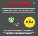 Rakuten.tv: 12 Monate Xbox Live Gold + World Invasion: Battle Los Angeles im HD-Stream für 35,99€