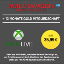 Rakuten.tv: 12 Monate Xbox Live Gold + World Invasion: Battle Los Angeles im HD-Stream für 35,99€