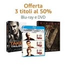 Amazon.it: 3 Titel (Blu-ray oder DVD) auswählen und 50% Rabatt