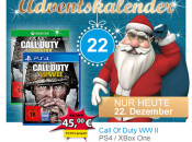 Müller Adventskalender: Call of Duty WW II für 45€