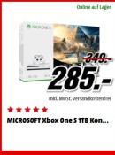 MediaMarkt.de: Türchen Nr. 6 – MICROSOFT Xbox One S 1TB – Assassins‘s Creed Origins für 285€ inkl. VSK