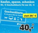 Conrad.de: 50€ Conrad Geschenkkarte für 40€ kaufen (offline am 15.12. + 16.12.2017)