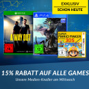 rebuy.de: 15 % Rabatt auf alle Games ab 20€ MBW (bis 11.04.18)