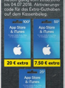 [Lokal] Kaufland: Bis zu 20% iTunes Extra Guthaben (vom 28.06. – 04.07.18)