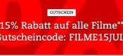 Bol.de: 15% Rabatt auf alle Filme