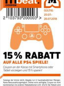 Müller: 15% Rabatt auf alle PS4 Spiele (20.07. – 26.07.18)