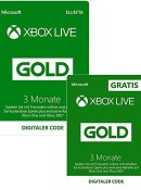 Amazon.de: 3 Monate Xbox Live Gold + 3 Monate GRATIS | Xbox Live Download Code für 19,99€ + VSK